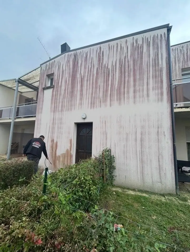 Nettoyage et ravalement de façade, avant travaux