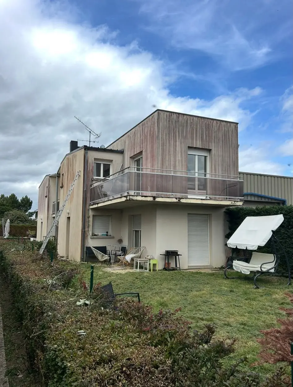 Ravalement complet d'une maison, avant travaux